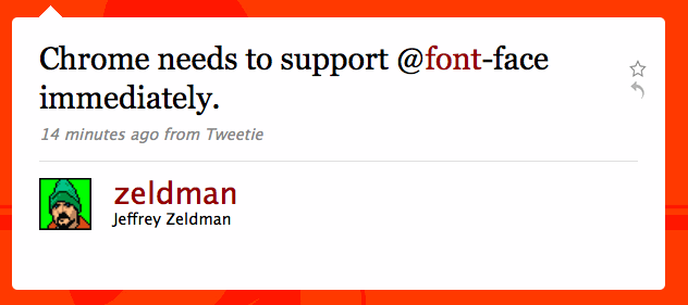 It's true, every major browser supports @font-face: